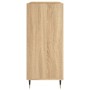 Mueble discos madera contrachapada roble Sonoma 84,5x38x89 cm de vidaXL, Almacenamiento para CD y DVD - Ref: Foro24-831767, P...