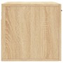 Armario de pared madera ingeniería roble Sonoma 60x36,5x35 cm de vidaXL, Taquillas y armarios de almacenamiento - Ref: Foro24...