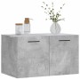 Betongrauer Wandschrank aus Holzwerkstoff, 60 x 36,5 x 35 cm von vidaXL, Schließfächer und Lagerschränke - Ref: Foro24-830040...