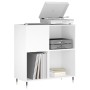 Weißer Plattenschrank aus Sperrholz, 84,5 x 38 x 89 cm von vidaXL, CD- und DVD-Speicher - Ref: Foro24-831764, Preis: 81,86 €,...