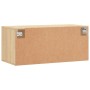 Wandschrank Holzwerkstoff Sonoma Eiche 80x36,5x35 cm von vidaXL, Schließfächer und Lagerschränke - Ref: Foro24-830095, Preis:...