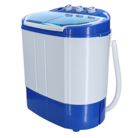 Mestic Portable washing machine 2 in 1 MW-120 blue and white 250 W by Mestic, Washing machines - Ref: Foro24-441488, Price: 2...