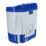 Mestic Portable washing machine 2 in 1 MW-120 blue and white 250 W by Mestic, Washing machines - Ref: Foro24-441488, Price: 2...