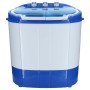 Mestic Portable washing machine 2 in 1 MW-120 blue and white 250 W by Mestic, Washing machines - Ref: Foro24-441488, Price: 2...