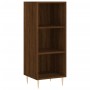 Aparador de madera de ingeniería marrón roble 34,5x32,5x90 cm de vidaXL, Aparadores - Ref: Foro24-828723, Precio: 45,99 €, De...