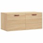 Sonoma oak engineered wood wall cabinet 80x36.5x35 cm by vidaXL, Lockers and storage cabinets - Ref: Foro24-830055, Price: 45...