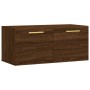 Oak brown engineered wood wall cabinet 80x36.5x35 cm by vidaXL, Lockers and storage cabinets - Ref: Foro24-830067, Price: 53,...