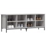 Engineered wood gray Sonoma shoerack 131x35x50 cm by vidaXL, Shoe racks and shoe organizers - Ref: Foro24-831851, Price: 70,2...