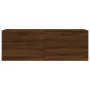 Oak brown engineered wood wall cabinet 100x36.5x35 cm by vidaXL, Lockers and storage cabinets - Ref: Foro24-830155, Price: 49...