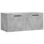 Wall-mounted cabinet made of gray concrete wood engineering 80x36.5x35 cm by vidaXL, Lockers and storage cabinets - Ref: Foro...