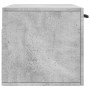 Wall-mounted cabinet made of gray concrete wood engineering 80x36.5x35 cm by vidaXL, Lockers and storage cabinets - Ref: Foro...