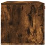 Engineered smoked oak wood wall cabinet 80x36.5x35 cm by vidaXL, Lockers and storage cabinets - Ref: Foro24-830057, Price: 33...