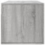 Armario de pared madera ingeniería gris Sonoma 100x36,5x35 cm de vidaXL, Taquillas y armarios de almacenamiento - Ref: Foro24...