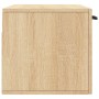 Sonoma oak engineered wood wall cabinet 80x36.5x35 cm by vidaXL, Lockers and storage cabinets - Ref: Foro24-830103, Price: 49...