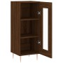 Aparador madera de ingeniería marrón roble 34,5x34x90 cm de vidaXL, Aparadores - Ref: Foro24-828787, Precio: 54,38 €, Descuen...