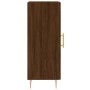 Aparador madera de ingeniería marrón roble 34,5x34x90 cm de vidaXL, Aparadores - Ref: Foro24-828787, Precio: 54,38 €, Descuen...