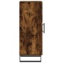 Aparador madera de ingeniería roble ahumado 34,5x34x90 cm de vidaXL, Aparadores - Ref: Foro24-828825, Precio: 61,40 €, Descue...