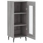 Aparador madera de ingeniería gris Sonoma 34,5x34x90 cm de vidaXL, Aparadores - Ref: Foro24-828818, Precio: 60,49 €, Descuent...