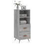 Aparador madera de ingeniería gris Sonoma 34,5x34x90 cm de vidaXL, Aparadores - Ref: Foro24-828642, Precio: 63,69 €, Descuent...