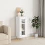 Engineered wood white sideboard 34.5x34x90 cm by vidaXL, Sideboards - Ref: Foro24-828780, Price: 56,25 €, Discount: %