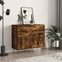 Sideboards 2 pcs engineered wood smoked oak 40x35x70 cm by vidaXL, Sideboards - Ref: Foro24-831159, Price: 60,96 €, Discount: %