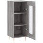 Aparador madera de ingeniería gris Sonoma 34,5x34x90 cm de vidaXL, Aparadores - Ref: Foro24-828786, Precio: 56,25 €, Descuent...