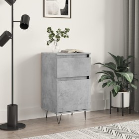 Engineered wood sideboard in concrete gray, 40x35x70 cm by vidaXL, Sideboards - Ref: Foro24-831156, Price: 46,15 €, Discount: %