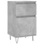 Engineered wood sideboard in concrete gray, 40x35x70 cm by vidaXL, Sideboards - Ref: Foro24-831156, Price: 46,15 €, Discount: %