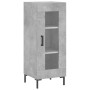 Concrete gray plywood sideboard 34.5x34x90 cm by vidaXL, Sideboards - Ref: Foro24-828800, Price: 58,37 €, Discount: %