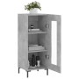 Concrete gray plywood sideboard 34.5x34x90 cm by vidaXL, Sideboards - Ref: Foro24-828800, Price: 58,37 €, Discount: %