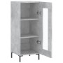 Concrete gray plywood sideboard 34.5x34x90 cm by vidaXL, Sideboards - Ref: Foro24-828800, Price: 58,37 €, Discount: %