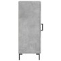 Aparador de madera contrachapada gris hormigón 34,5x34x90 cm de vidaXL, Aparadores - Ref: Foro24-828800, Precio: 58,37 €, Des...