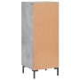 Aparador de madera contrachapada gris hormigón 34,5x34x90 cm de vidaXL, Aparadores - Ref: Foro24-828800, Precio: 58,37 €, Des...