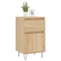 Aparadores 2 uds madera de ingeniería roble Sonoma 40x35x70 cm de vidaXL, Aparadores - Ref: Foro24-831155, Precio: 62,33 €, D...