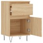 Aparadores 2 uds madera de ingeniería roble Sonoma 40x35x70 cm de vidaXL, Aparadores - Ref: Foro24-831155, Precio: 62,33 €, D...