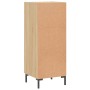 Aparador madera contrachapada color roble Sonoma 34,5x34x90 cm de vidaXL, Aparadores - Ref: Foro24-828799, Precio: 58,99 €, D...