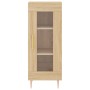 Aparador madera contrachapada color roble Sonoma 34,5x34x90 cm de vidaXL, Aparadores - Ref: Foro24-828783, Precio: 55,26 €, D...