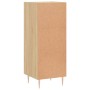 Aparador madera contrachapada color roble Sonoma 34,5x34x90 cm de vidaXL, Aparadores - Ref: Foro24-828783, Precio: 55,26 €, D...