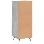 Aparador de madera contrachapada gris hormigón 34,5x34x90 cm de vidaXL, Aparadores - Ref: Foro24-828640, Precio: 61,73 €, Des...