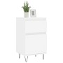 White engineered wood sideboard 40x35x70 cm by vidaXL, Sideboards - Ref: Foro24-831148, Price: 47,60 €, Discount: %