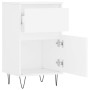 White engineered wood sideboard 40x35x70 cm by vidaXL, Sideboards - Ref: Foro24-831148, Price: 47,60 €, Discount: %