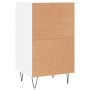 White engineered wood sideboard 40x35x70 cm by vidaXL, Sideboards - Ref: Foro24-831148, Price: 47,60 €, Discount: %