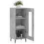 Concrete gray plywood sideboard 34.5x34x90 cm by vidaXL, Sideboards - Ref: Foro24-828816, Price: 59,05 €, Discount: %