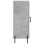 Aparador de madera contrachapada gris hormigón 34,5x34x90 cm de vidaXL, Aparadores - Ref: Foro24-828808, Precio: 60,99 €, Des...