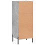 Aparador de madera contrachapada gris hormigón 34,5x34x90 cm de vidaXL, Aparadores - Ref: Foro24-828808, Precio: 60,99 €, Des...