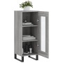 Aparador madera de ingeniería gris Sonoma 34,5x34x90 cm de vidaXL, Aparadores - Ref: Foro24-828826, Precio: 63,23 €, Descuent...