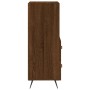 Aparador madera de ingeniería marrón roble 34,5x34x90 cm de vidaXL, Aparadores - Ref: Foro24-828643, Precio: 63,69 €, Descuen...