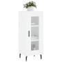 Engineered wood white sideboard 34.5x34x90 cm by vidaXL, Sideboards - Ref: Foro24-828812, Price: 60,99 €, Discount: %