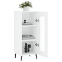 Engineered wood white sideboard 34.5x34x90 cm by vidaXL, Sideboards - Ref: Foro24-828812, Price: 60,99 €, Discount: %