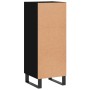 Black plywood sideboard 34.5x34x90 cm by vidaXL, Sideboards - Ref: Foro24-828821, Price: 63,32 €, Discount: %